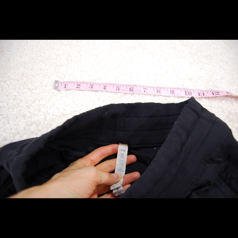 Lululemon black dance studio athletic Jogger Pants - Picture 5 of 5